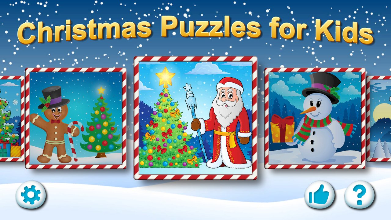 Choosing a Christmas jigsaw puzzle