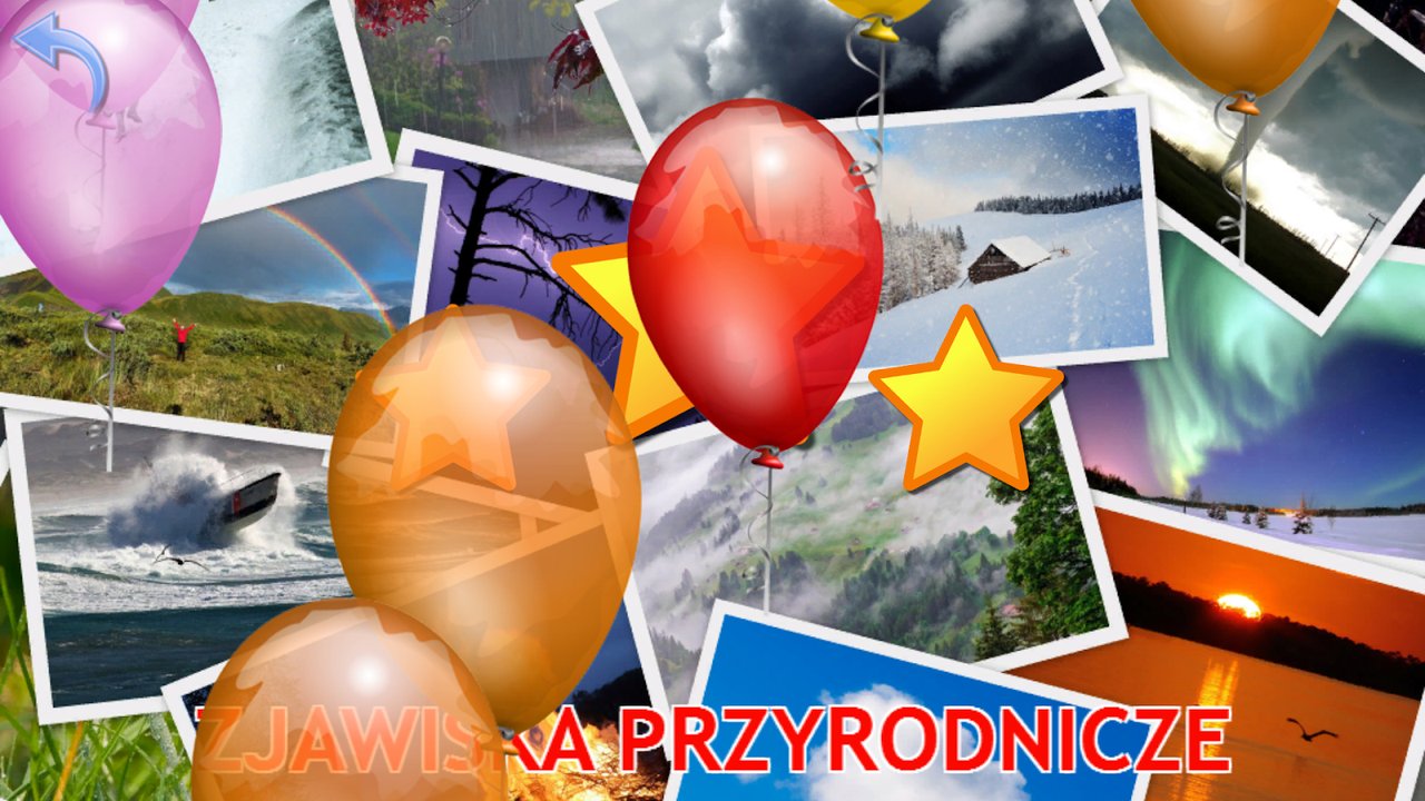 Gwiazdki i balony po quizie o zjawiskach przyrodniczych