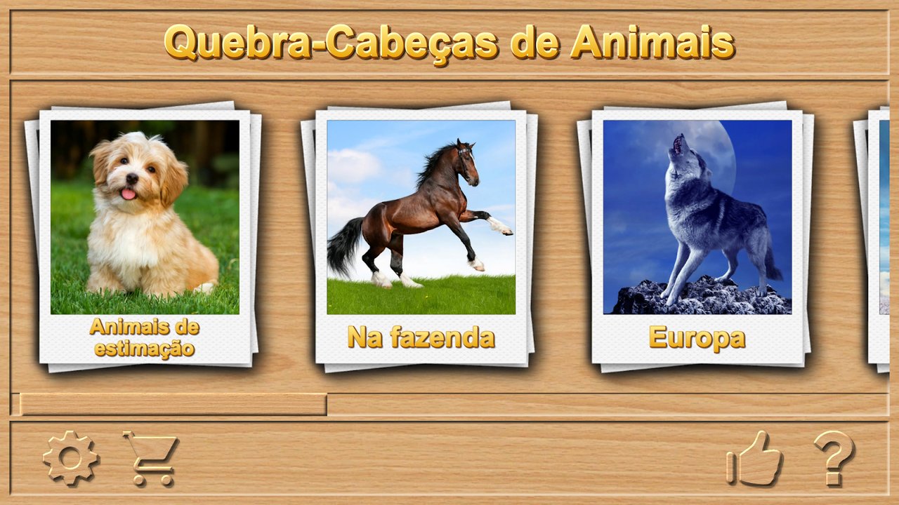 Quebra-cabeças de animais — captura de tela 1