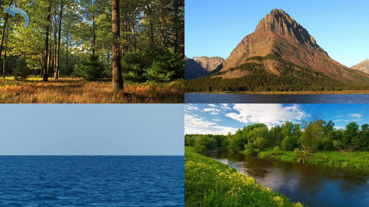 Фотографии леса, горы, моря и реки